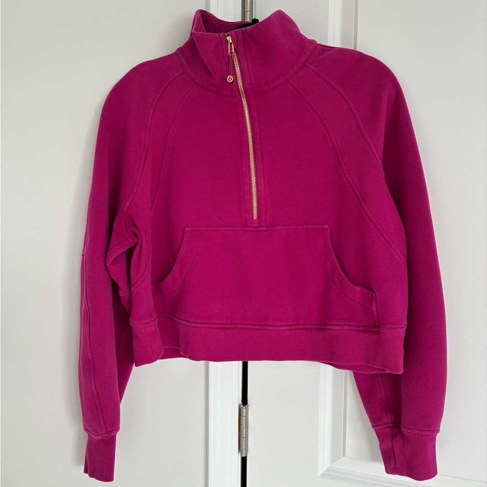 Lululemon Scuba Oversized Funnel-Neck Half Zip